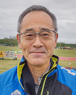 三条市陸上競技協会熊倉淳郎会長